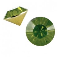 Chatón Básico SS39 - Olivine green opal